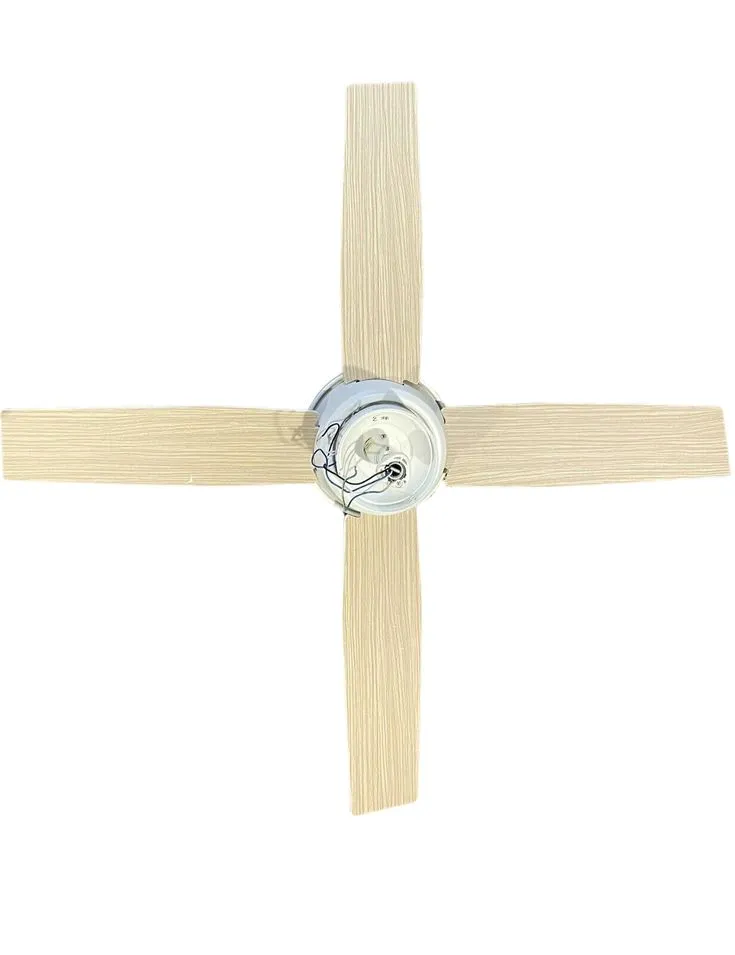 Dempsey 44 in. Low Profile LED Indoor Fresh White Ceiling Fan with Universal Remote, photo 2 of 3