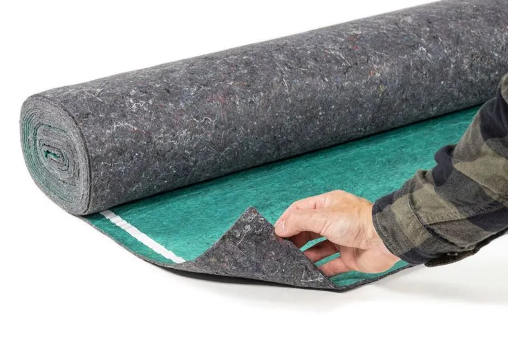 CALI 3.67-ft W x 27.3-ft L x 3-mm T Premium Felt Moisture Resistant Flooring Underlayment For Hardwood (100-sq ft/Roll), photo 6 of 10