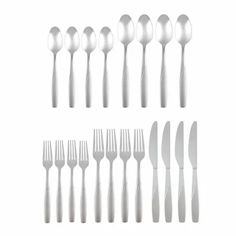 Southview Sand 18/0 20-Piece Flatware Set, Service for 4