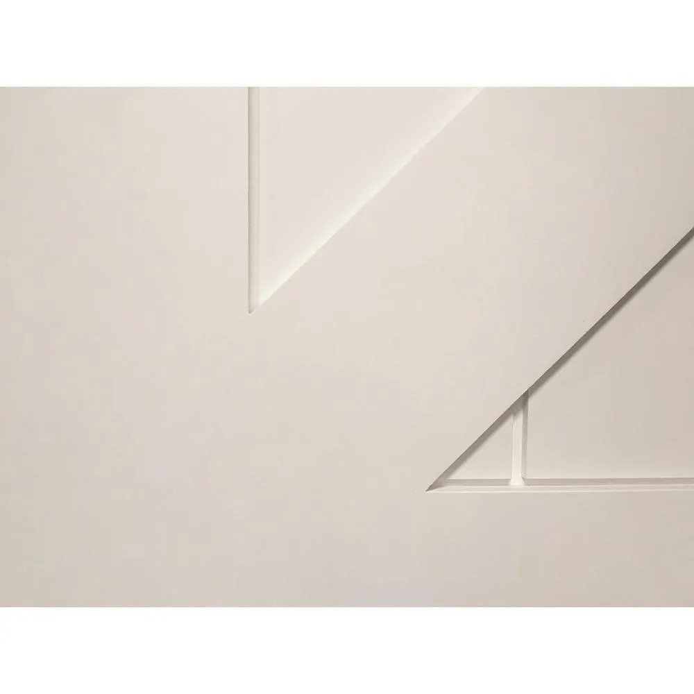 MMI Door 36 in. x 84 in. Primed Composite K-Plank Barn Door with Matte Black Hardware Kit, photo 5 of 10