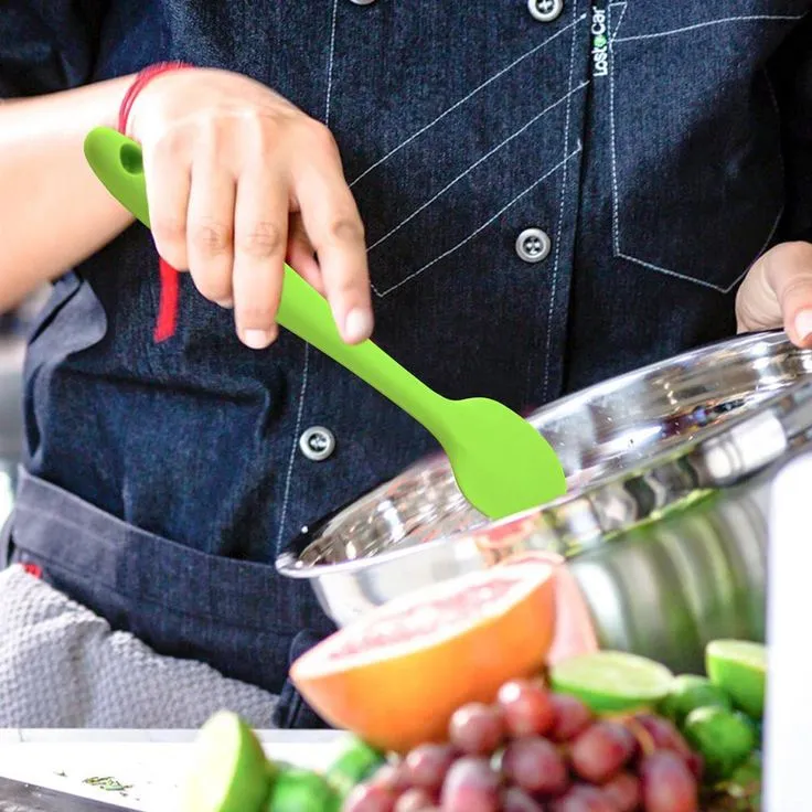 Premium Silicone BPA-Free, Spatula, Stainless Steel Core 500F Heat-Resistant, Non-Stick, Dishwasher Safe, (SP1001G), photo 7 of 7