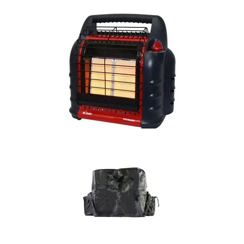 4,000 to 18,000 BTU Big Buddy Portable Gas Heater Unit and Carry Bag