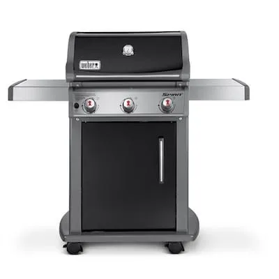 Spirit E-310 Black Porcelain Enamel 3-Burner Liquid Propane Gas Grill