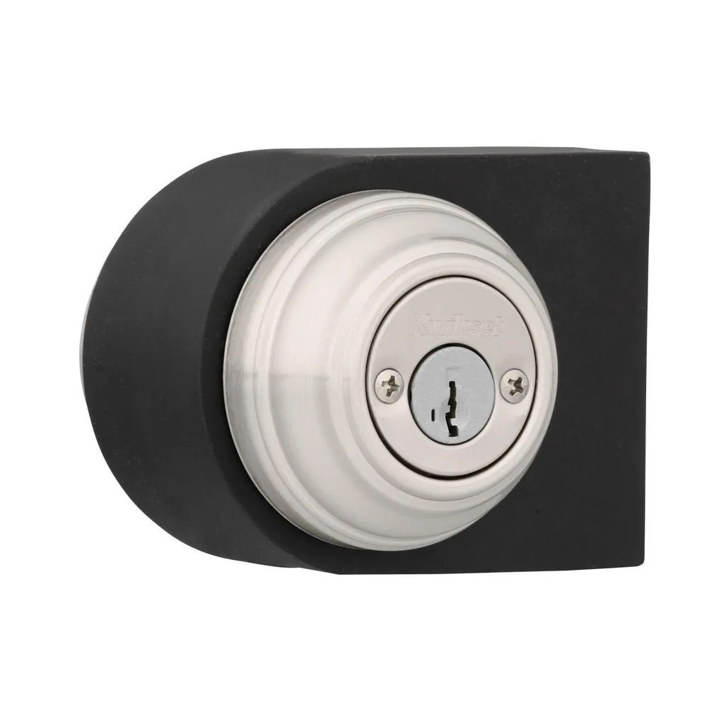 Kwikset Satin Nickel Double Cylinder Deadbolt featuring SmartKey Security, photo 6 of 8