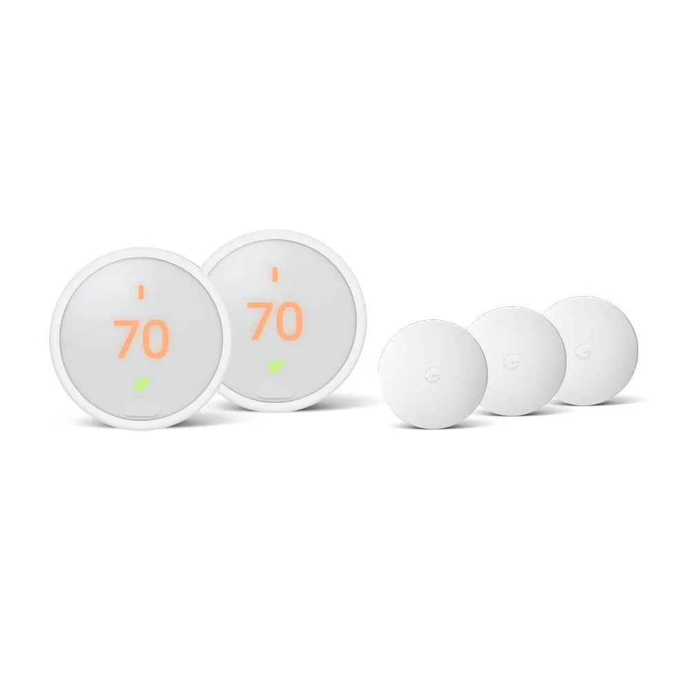Nest 10-Day Digital Programmable Thermostat E with Nest Temperature Sensor (2-Pack), photo 7 of 7