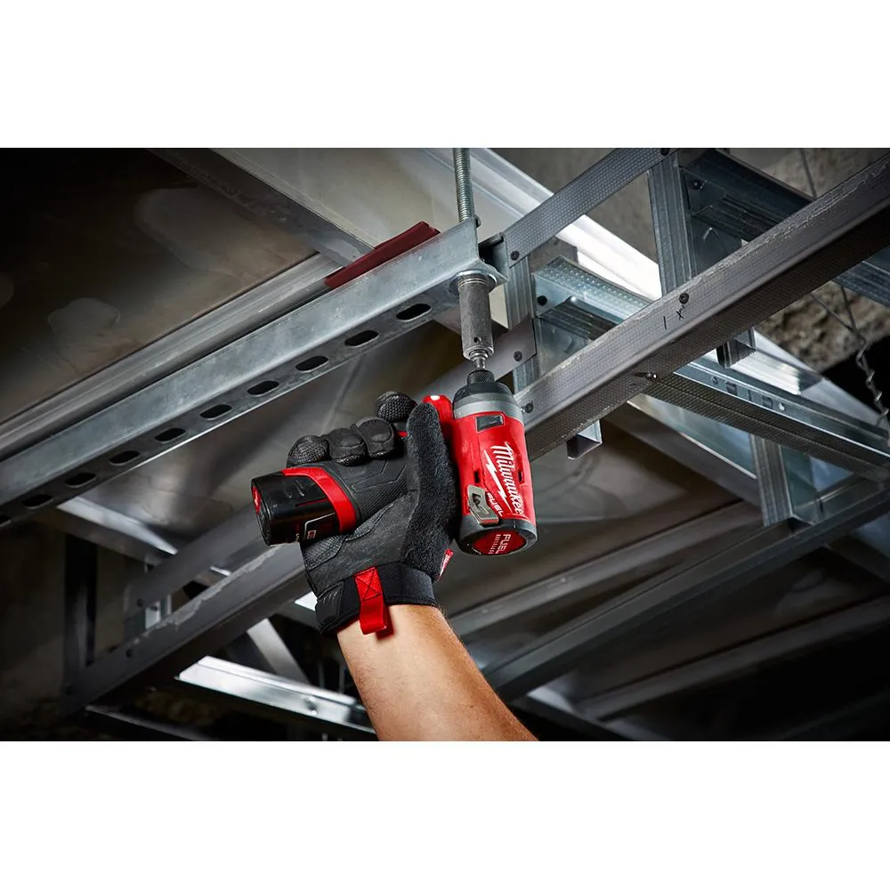 M12 FUEL 12-Volt Lithium-Ion Brushless Cordless 1/4 in. Hex Impact Driver Kit with Free M12 LED Flood Light, photo 12 of 14