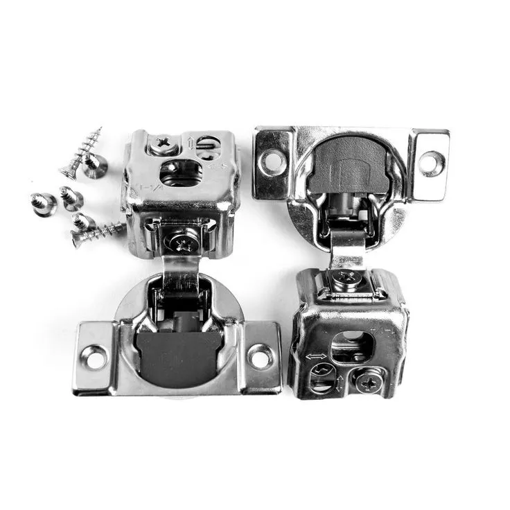 105-Degree 1-1/4 in. (35 mm) Overlay Soft Close Face Frame Cabinet Hinges with Installation Screws (25-Pairs), photo 6 of 8
