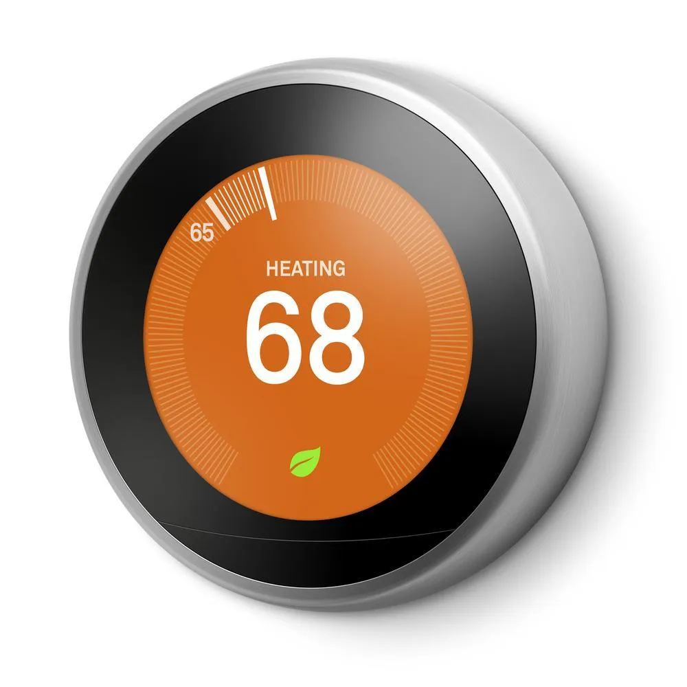 Nest Learning Thermostat 3rd Gen in Stainless Steel, photo 2 of 25