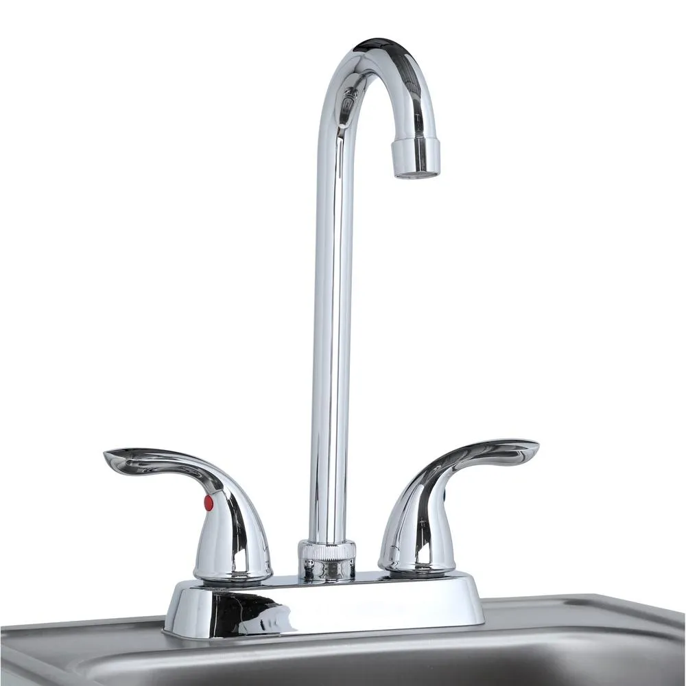 All-in-One Drop-in Stainless Steel 15 in. 2-Hole Single Bowl Bar Sink, photo 9 of 10