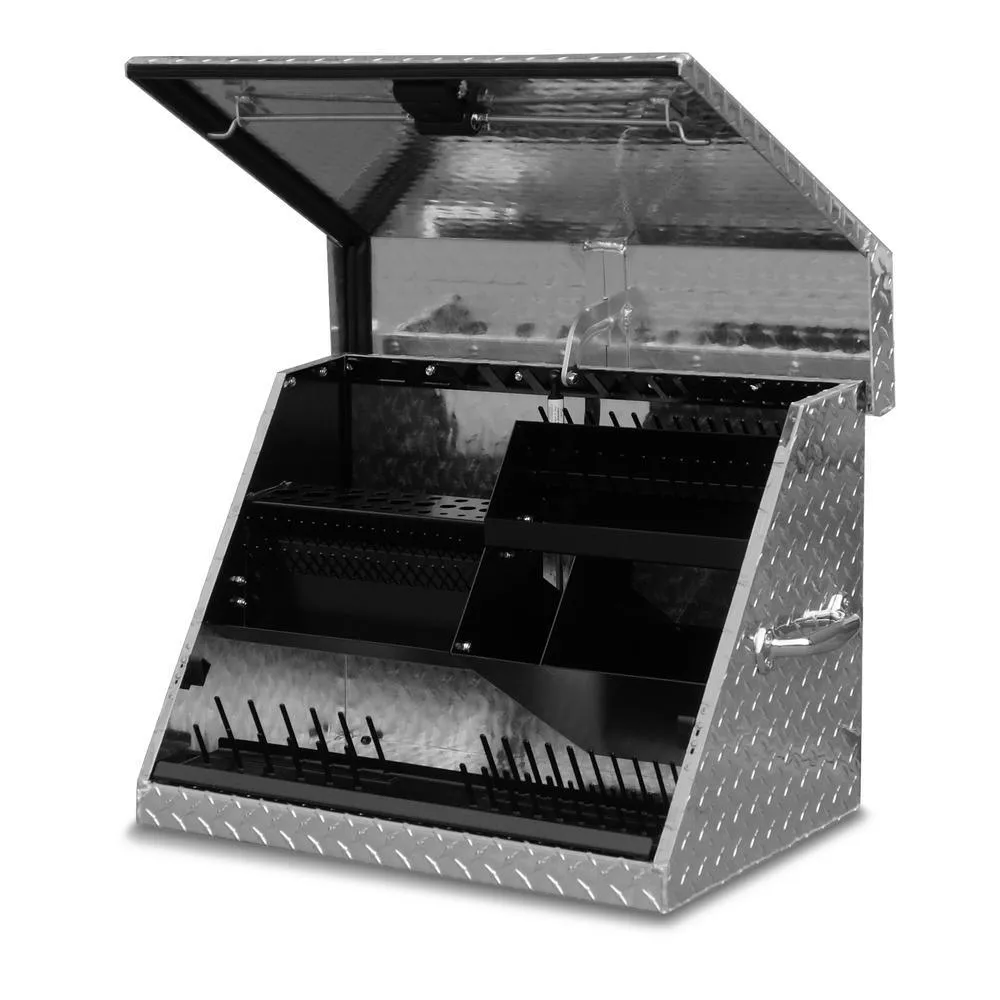 27 in. 0-Drawer Portable Top Chest in Aluminum, photo 3 of 10