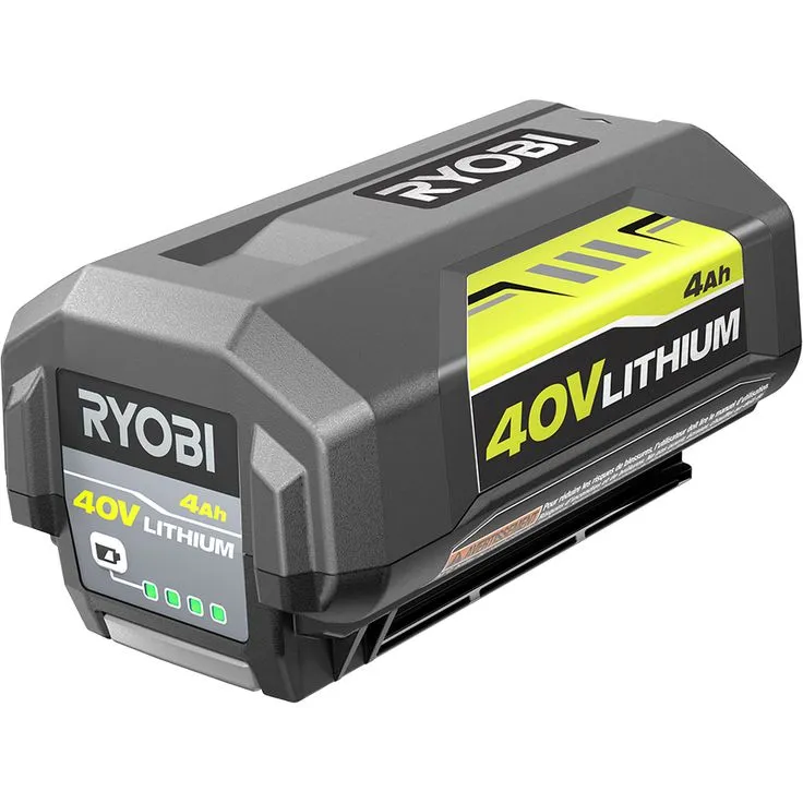 RYOBI 125 MPH 550 CFM 40-Volt Lithium-Ion Brushless Cordless Jet Fan Leaf Blower - 4.0 Ah Battery and Charger Included, photo 6 of 8