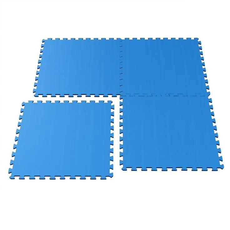 Stalwart Ultimate Comfort Blue 24 in. x 24 in. Foam Garage Floor (4-Pack), photo 3 of 4