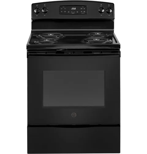 30 in. 5.3 cu. ft. Electric Range with Self-Cleaning Oven in White