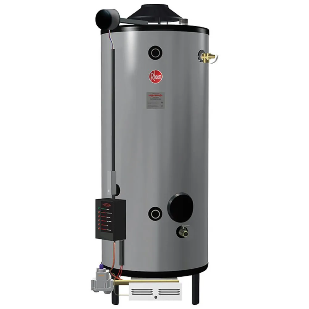 Commercial Universal Heavy Duty 76 Gal. 180K BTU Natural Gas Tank Water Heater, photo 8 of 23