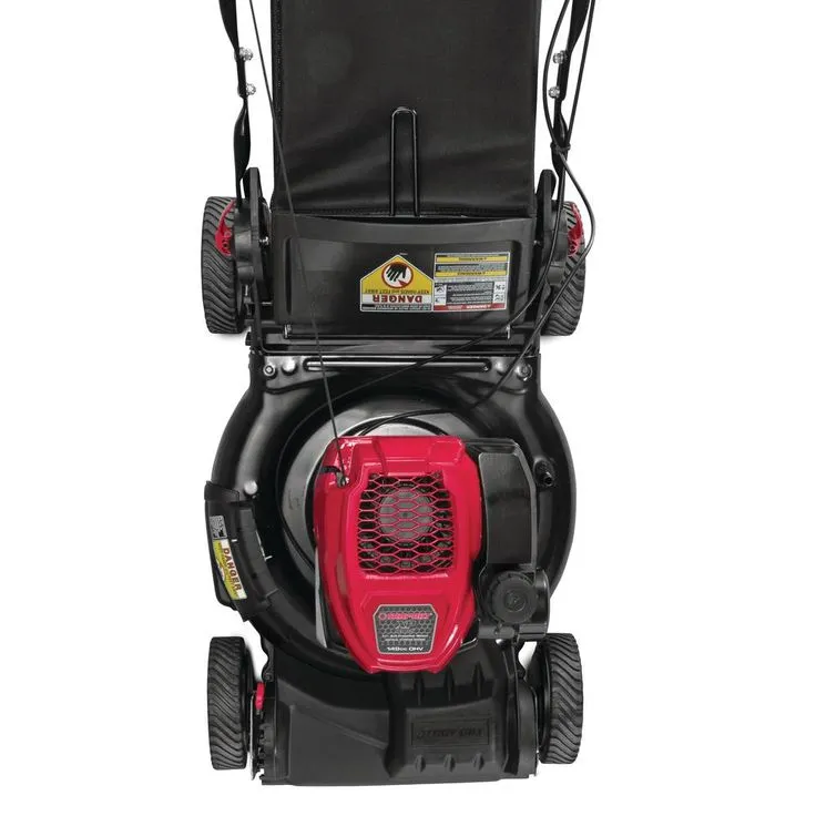 Troy-Bilt XP 21 in. 149 cc Gas Vertical Storage Walk Behind Self Propelled Lawn Mower with 3-in-1 TriAction Cutting System, photo 3 of 8