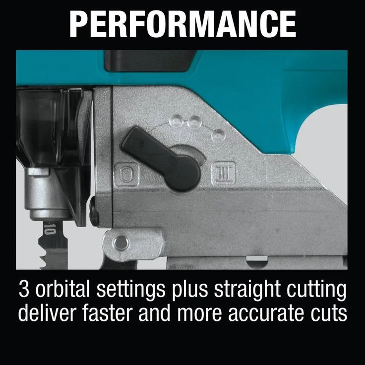 Makita 18-Volt LXT Lithium-Ion Brushless Cordless Barrel Grip Jig Saw Tool-Only with Bonus 18-Volt LXT 5.0 Ah Battery, photo 9 of 11