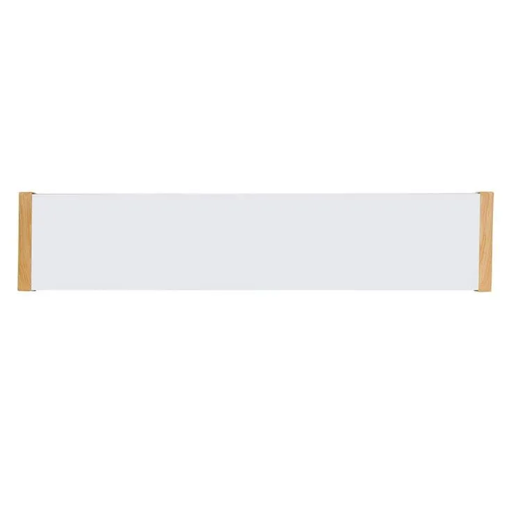 Commercial Electric 48 in. x 10 in. 4200 Lumens Light Oak Wood Painted End Caps Integrated LED Panel Light Selectable CCT Kitchen Lighting, photo 4 of 9