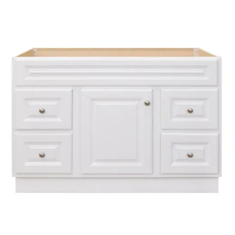 Hampton 48 in wide · 21 in deep · 33.5 in high Bathroom Vanity Cabinet Only in White