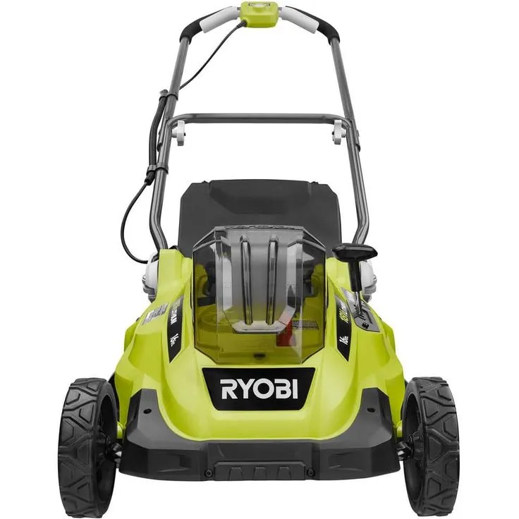 RYOBI 16 in. ONE+ 18-Volt Lithium-Ion Cordless Battery Walk Behind Push Lawn Mower Two 4.0Ah Batteries/Charger Included, photo 2 of 7