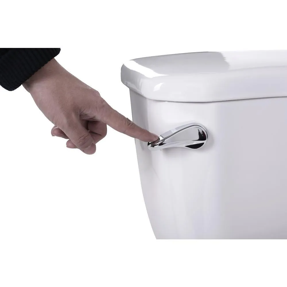 Universal Tubs Step-In 59.6 in. Walk-In Non-Whirlpool Bathtub in White with 1.28 GPF Single Flush Toilet, photo 10 of 10