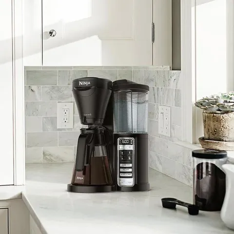 Auto-iQ 5-Cup Black Residential Combination Coffee Maker