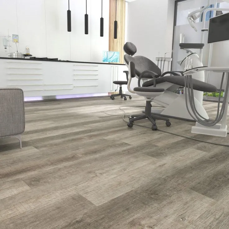 CALI Aqua Tough Dusty Dune Brown 20-mil x 7-3/32-in W x 48-in L Waterproof Interlocking Luxury Vinyl Plank Flooring (23.77-sq ft/ Carton), photo 10 of 11