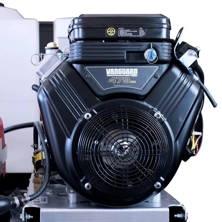Simpson 4200 PSI at 4.0 GPM V-Twin Electric Start Cold Water Gas Pressure Washer Trailer System and Low Oil Shutdown, photo 4 of 11