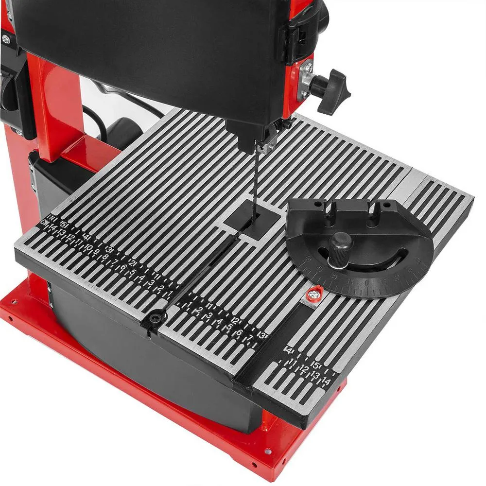 9 in. 3 Amp 2340 RPM Professional Benchtop Stationary Wood Cutting Band Saw with Dust Collection Port, photo 5 of 7