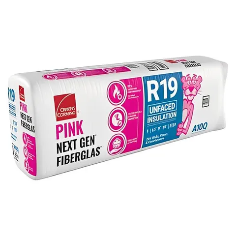 R-19 Un-Faced Fiberglass Insulation Batts (All Sizes)