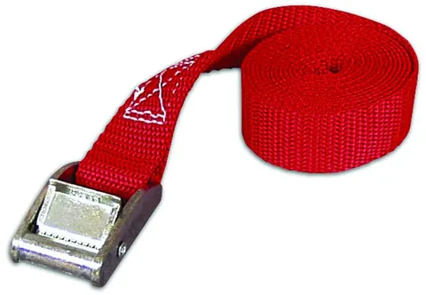 Tie-Down Strap, 6 ft. Red or 9 ft. Black
