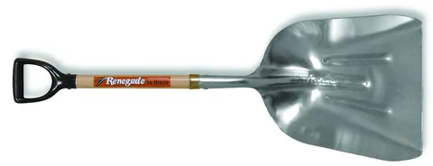 #10 Aluminum Scoop with D-Handle, HIAGS10D-W