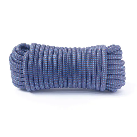 3/8 in × 50 ft Blue Diamond-Braided Polypropylene Rope