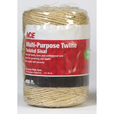 400 ft. Brown Twisted Sisal Twine