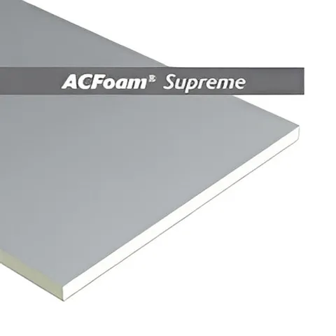 ACFoam Supreme Foil Faced 2 Sides 4 × 4 ft Polyiso Roof Insulation Board - All Sizes