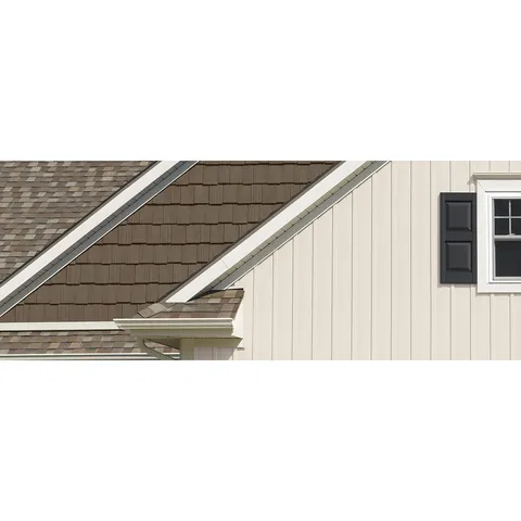 S7 Vertical Rough Cedar Board & Batten Vinyl Siding