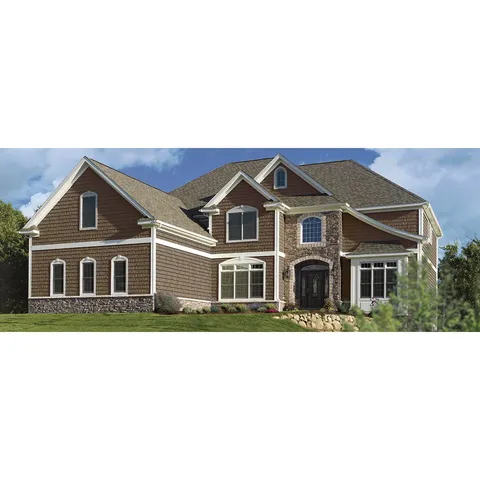 Northwoods S7 Straight Edge Rough Split Shake Vinyl Siding