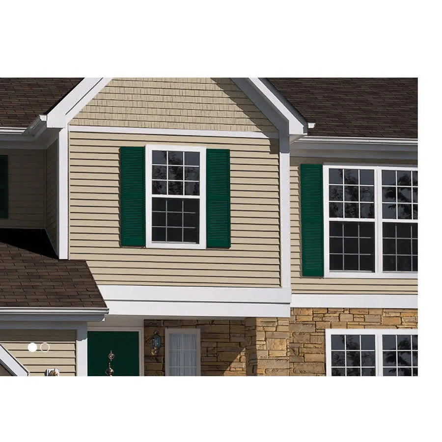 Royal Exterior Portfolio Parkview D4 DL Cedargrain Vinyl Siding, photo 2 of 3