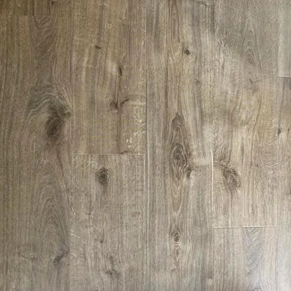 Defense+ Antique Linen Hickory 14 mm T x 6.1 in. W Waterproof Laminate Wood Flooring (16.1 sqft/case), photo 2 of 15