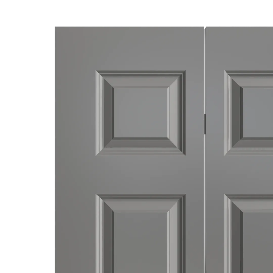 Masonite Traditional 24-in x 80-in 6-Panel Primed Molded Composite Bifold Door (Hardware Included), photo 4 of 6