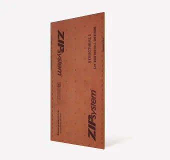 Huber ZIP System Roof & Wall Sheathing Brown 1/2 in × 4 ft × 8 ft
