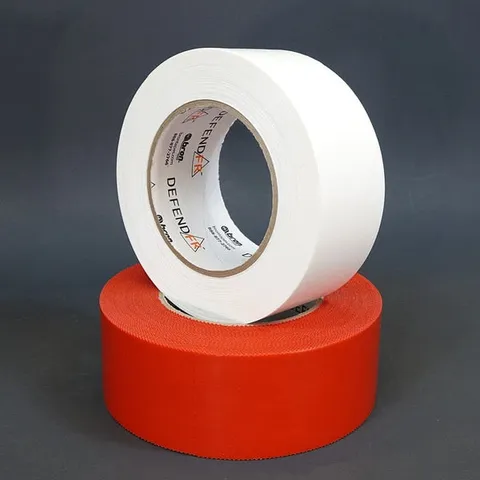 Flame Ret. Poly Tape White