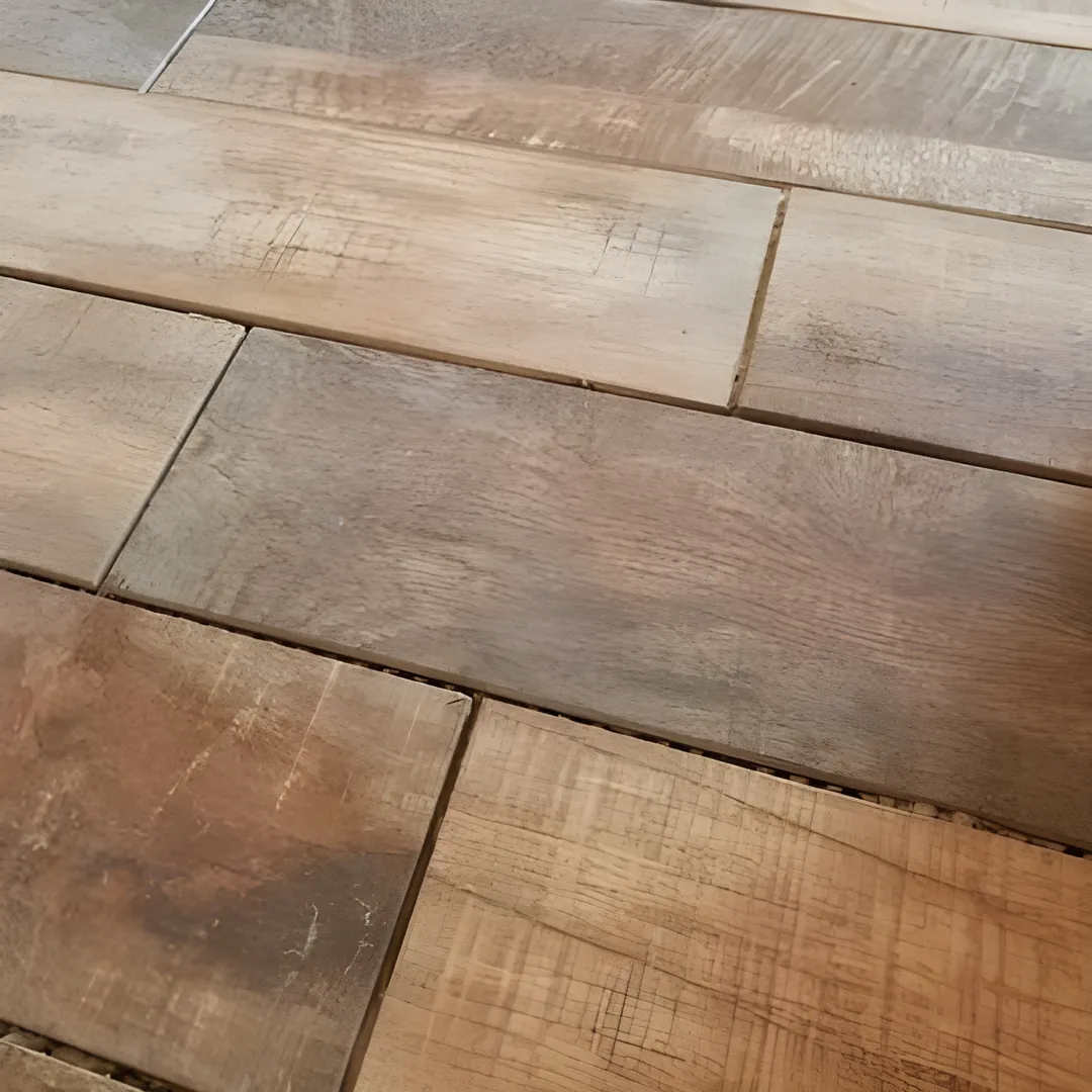Florida Tile Home Collection Wind River Beige 6 in. x 24 in. Porcelain Floor and Wall Tile (14 sq. ft. / case), photo 4 of 5