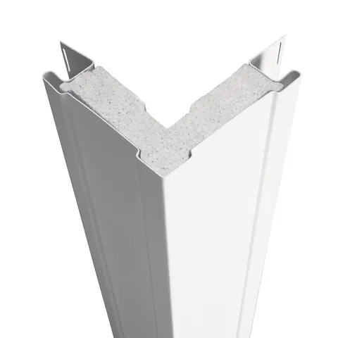 Vinyl Insulated SuperCorner Colonial White