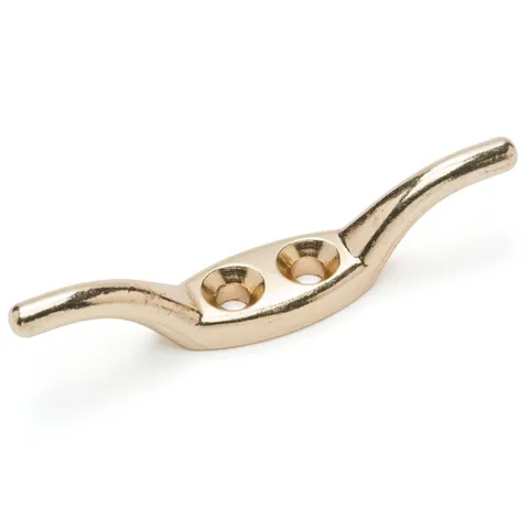 Brass Rope Cleat, 2-1/2 in. Length (#4015)