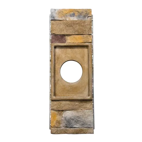 STONEfaçade Multicourse Light Box 8 × 24 in, Harbor Sunset