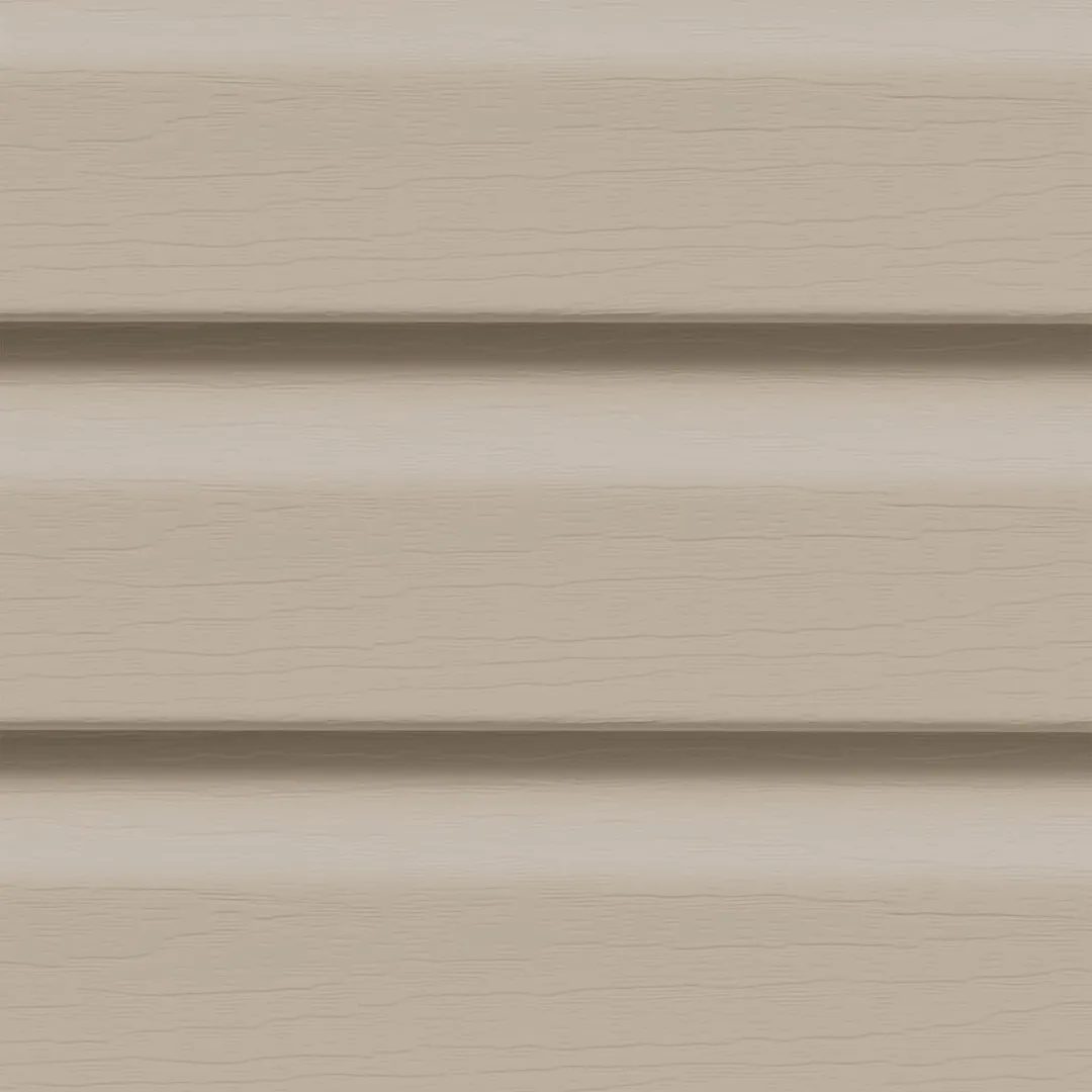 CertainTeed Encore Double 4-1/2" Dutchlap Woodgrain Vinyl Siding, photo 2 of 3