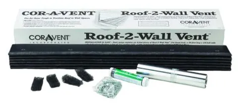 Roof-2-Wall Vent Kit, 24 ft