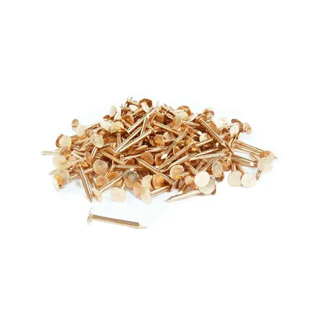 Copper roofing nails (1-1/4 in, 5 lb box)