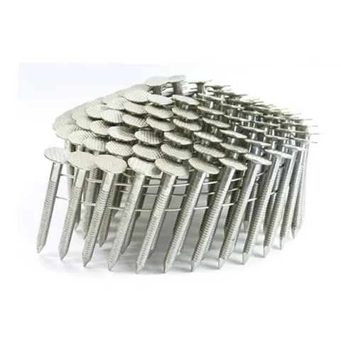 304 Stainless Ring Shank Coil Nails (1-1/2 in)
