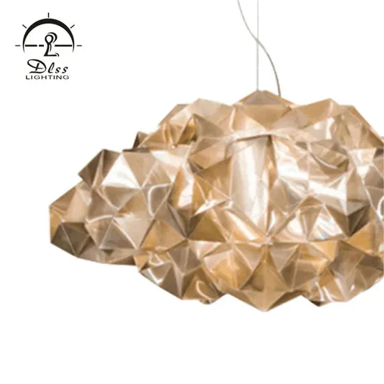 DLSS Lighting Co., Ltd Clear Acrylic Modern Style Indoor Room Chandelier Lamp Pendant Light, in a room, photo 5 of 6